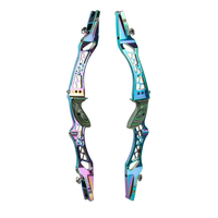 Arc à poulies Topoint Archery UNISON 25 pouces en aluminium CNC 6061 T6, compatible avec tous les bras d'arc recurve ILF, pour droitiers et gauchers