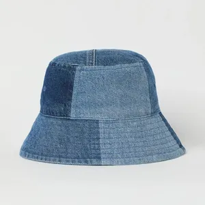 شعار مخصص الصيف الرياضة قبعة الصيادين متعددة الأحجار اللون غسلها القطن المتعثرة الجينز السائبة