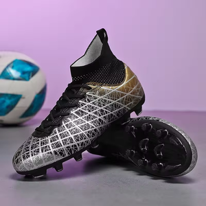 Chaussures de football d'extérieur antidérapantes et respirantes, baskets de sport tendance pour hommes, chaussures de football d'entraînement de haute qualité pour jeunes - Product Image 2