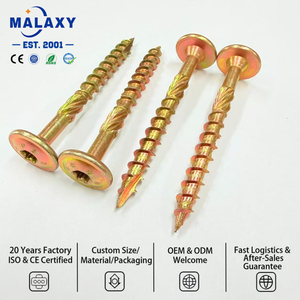 Vis à tête fraisée Malaxy pour terrasses, vis autoperceuses pour bois, fixations structurelles haute résistance pour le bois - Product Image 2