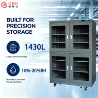 Secadora Industrial GRD 1430BF-4 con Control Inteligente por Microcomputadora, Deshumidificación Consistente, Almacenamiento de Componentes Electrónicos
