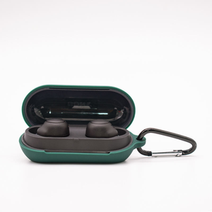 Adecuado para Sony Case Funda protectora de silicona suave para auriculares con llavero - Product Image 1