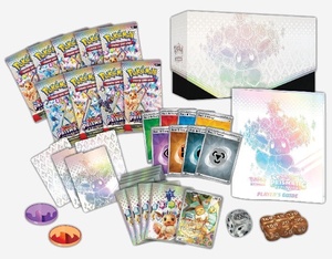 Pokémon TCG en inglés Scarlet & Violet SV8.5 Prismatic Evolutions Elite Trainer Box ETB Stellar Tera Eevee Ex 9 Paquetes de Refuerzo - Product Image 6