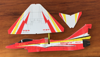 Planche en PP incassable pour maquettes d'avions 900x600 SU27/J10, matériau de fabrication de modèles d'avions électriques, fabriqué en Chine