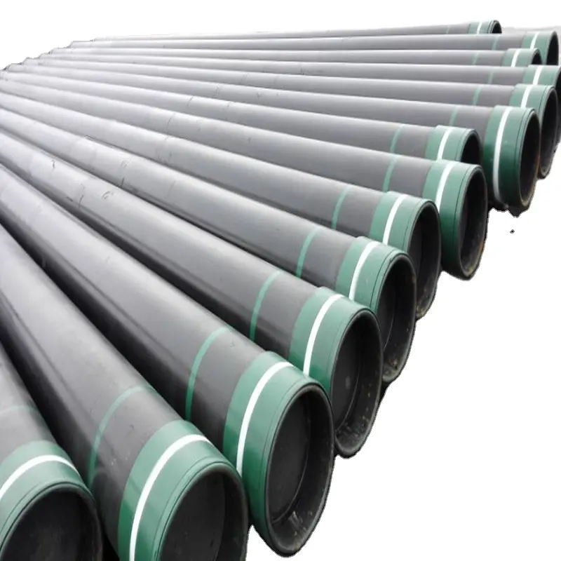 API API 5L 5CT J55 K55 N80 L80 P110 Casing Tube ISO Standard Seamless Steel Tubes Oil Water Well Pipe Well Casing For Oil Field