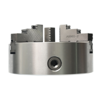 Mandrin de tour manuel auto-centrant à 3 mors SK250 254 mm, type puissant, fixation avant-arrière, norme GB, vitesse maximale 1800 tr/min