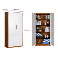 Meubles de bureau modernes, armoire de rangement pour dossiers des employés avec porte, en acier, grande capacité, pour bureau à domicile