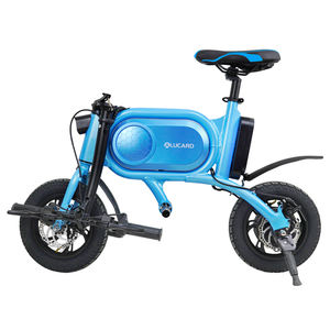 China's 12 Inch Wheel 350W 36V Electric <strong>Bike</strong> <strong>Motor</strong> Smart Electronic Folding Mobility <strong>Bike</strong> Fast and Cheap <strong>Blue</strong> Electric Bicycle - Product Image 3
