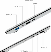 Tout nouveau Logo personnalisé 15.6 pouces Intel N150 étudiant en affaires 16 Go 32 Go ordinateur portable à double écran 512 Go SSD tactile Windows 11 UK US Plug