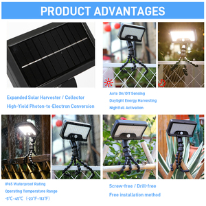 Lámpara Solar para Camping Solarup LED IP65, Instalación sin Herramientas, No Destructiva, Ahorro de Energía, Resistente al Agua, para Exteriores - Product Image 2