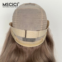 Perruque Lace Front HD Transparente 13x6 Cheveux Humains Brésiliens Raides Brun Balayage Marque Privée OEM 100% Cheveux Humains