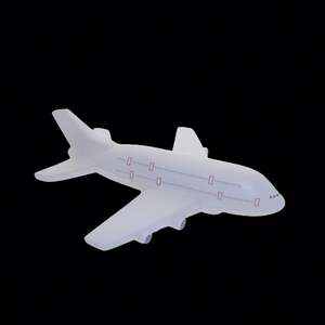 Pelota Antiestrés con Forma de Avión, Pelota Antiestrés de Espuma de PU con Impresión Colorida, Pelota Antiestrés con Forma de Avión, Gran Venta - Product Image 2