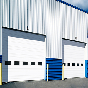 Porte industrielle à glissière rapide en métal, plaque dure en alliage d'aluminium, mousse polymère, salle de poussière, servomoteur, porte à grande vitesse - Product Image 3