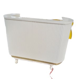 Meilleure vente Bureau de réception moderne de luxe mobilier de bureau pour salon de coiffure centre commercial comptoir de club de loisirs Table avant pour salon - Product Image 1