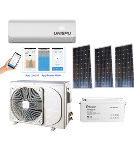 Sistema de Aire Acondicionado Solar para Calefacción y Refrigeración Doméstica de 0.73-1.5 Toneladas y 9000 BTU, Alta Eficiencia COP 3.76 EER 12.64 UNP-DC48V9K WI - Product Image 4