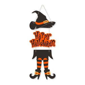 <span class=keywords><strong>Feliz</strong></span> Halloween: Casa de Dulces Colgante y Decoración para Casa Embrujada o Letrero de Puerta de Dulces, Guirnaldas de Halloween - Product Image 4