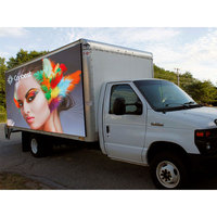 2023 publicité extérieur mur extérieur écrans d'affichage vidéo affichage Led camion Pantalla panneaux d'affichage portables P4 Led panneau