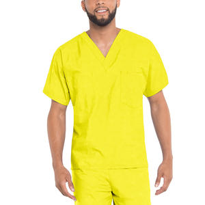 Uniformes de Hospital de alta calidad Unisex, chaquetas de médico de manga larga, estilo botón, personalizados - Product Image 4