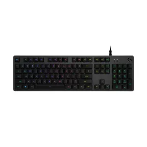 Logitech G512 Keyboard Gaming mekanis, kabel ukuran penuh mekanik