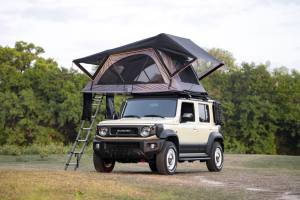 <span class=keywords><strong>Tente</strong></span> <span class=keywords><strong>de</strong></span> <span class=keywords><strong>toit</strong></span> à <span class=keywords><strong>coque</strong></span> dure 4x4 <span class=keywords><strong>Tente</strong></span> <span class=keywords><strong>de</strong></span> <span class=keywords><strong>toit</strong></span> <span class=keywords><strong>de</strong></span> voiture extérieure automatique en aluminium léger pour 4 personnes avec toile douce - Product Image 4