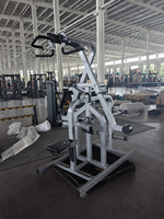 Machine à triceps SK- Lat Pulldown à charge par plaques, équipement de musculation pour le dos, en acier de 3,0 mm pour salle de sport commerciale