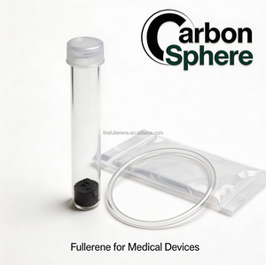 Carbonosfera Fullereno C60 en Polvo 99.9% Puro Grado Cosmético Nanomaterial Portador <span class=keywords><strong>de</strong></span> Medicamentos Biomédicos Antioxidante CAS 99685-96-8 - Product Image 2