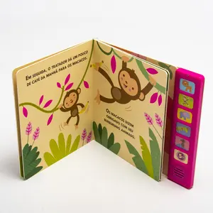 OEM ODM 교육 장난감 아이 유치원 학습 책 인터랙티브 이야기 사운드 책 청소년