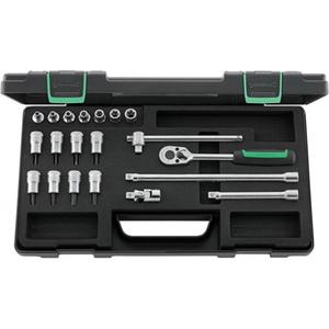 STAHLWILLE-Jeu de douilles TORX 96023703 3/8 ''(20 pièces) -EAN 4018754260485 CLÉS ALLEN CLÉS TORX - Product Image 1