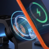 Gadgets innovants Funxim S6, station de charge sans fil magnétique intelligente 3 en 1, charge rapide PD 25W, ventilateur de refroidissement à glace