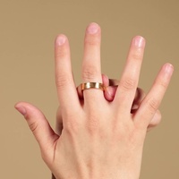 Bague personnalisée en acier inoxydable plaqué or 18 carats PVD, étanche, gravée, style musulman islamique, vente en gros