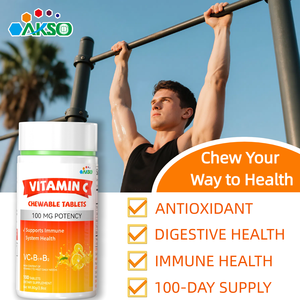 <span class=keywords><strong>Compresse</strong></span> <span class=keywords><strong>masticabili</strong></span> di <span class=keywords><strong>vitamina</strong></span> <span class=keywords><strong>C</strong></span> ad alta potenza - Gusto naturale di arancia, supporto per il sistema immunitario e antiossidante - Product Image 4