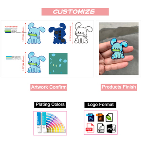 Épingles en métal en alliage de <span class=keywords><strong>zinc</strong></span> émaillées à chaud, plaquées or, personnalisées, style traditionnel et moderne, à faible MOQ, pour chapeaux - Product Image 4