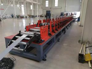 41*41 41*21 Unistrut C Channel Roll Forming Machine PV Photovoltaic Mounting Systems <b>Bracket</b> Making Machine Slotted C Channel - Product Image 2