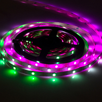 Bande LED RVB adressable à pixel unique 30 LED 5V LC8812 DCT WS2812B pour éclairage paysager - Grande Vente