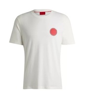 Camiseta Casual para Hombre 2026 con Pedrería, Ventilada, de Algodón Puro, Talla Grande, Estilo Retro, Exquisita y Transpirable