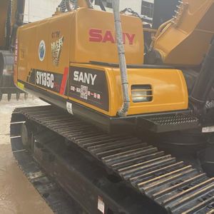 Pelle hydraulique sur chenilles SANY135CPro d'occasion en bon état pour la construction, l'agriculture, le creusement et le moteur à noyau. - Product Image 5