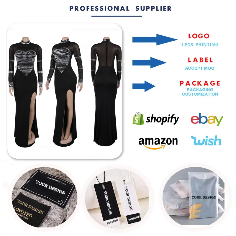 Wholesale Long Dresses Women Long Dress club Dresses beaded Dress party Dress party Dresses Women rhinestone Dress,2 Pieces Wholesale Long Dresses Women Long Dress club Dresses beaded Dress party Dress party Dresses Women rhinestone Dress,2 Pieces