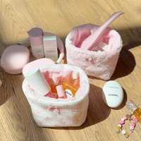 Sac de rangement multifonctionnel personnalisé pour maquillage, idéal pour les voyages, porte-pinceaux de maquillage, sacs et étuis cosmétiques