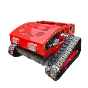 Mini small remote control intelligent lawn mower can add push shovel to <b>open</b> <b>up</b> wasteland and weed four-stroke gasoline track - Product Image 5