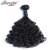 Prix d'usine en gros, super double trame, incroyable boucle, mèches de cheveux vierges indiennes brutes, couleur naturelle, 10 à 24 pouces