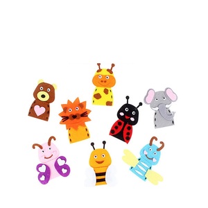 Adorables Marionetas de Dedo de Animales de Fieltro Hechas a Mano para Niños, Juguetes Educativos, Tendencia Viral en Redes Sociales para Juego Creativo - Product Image 3