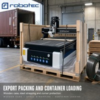 ROBOTEC 1530/2030 Routeur CNC 3 axes 9 kW avec ATC pour le bois et le PVC 380 V – Machine de fraisage CNC pour le bois – Recherche d'agent
