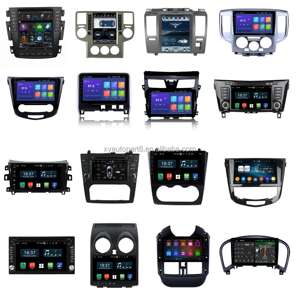 Chinese One-Stop Purchase Car Display Frame Android Head Unit Car Android Dvd Player Factory Can Be Customized