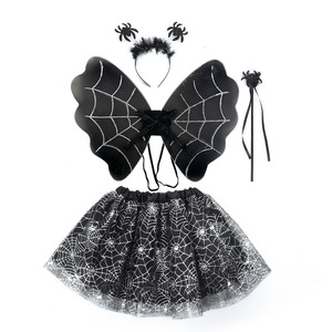 Disfraz de abejas de Halloween para fiesta de Cosplay de mujer, incluye diademas de antena, medias hasta la rodilla a rayas, guantes largos 4 piezas - Product Image 2