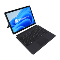 Tablet Windows 12 Inci 2160x1440 IPS 3:2 N100 12GB 256GB Pena Stylus Opsional Tablet 2 in 1 yang Dapat Dilepas