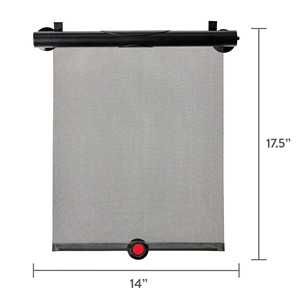 Parent's Choice Easy Install Roller Sunshade, Blocking de la chaleur et des UV, Baby on Board, Universal Fit Lot de 2 pièces - Product Image 3