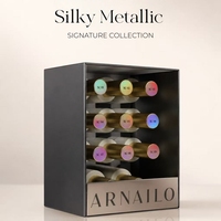 Gels d'encre marbrée métalliques pour nail art, sans besoin de polymérisation, vente en gros, étiquette privée personnalisée, fournitures pour ongles métalliques, salons professionnels
