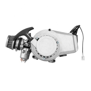 Kit <span class=keywords><strong>moteur</strong></span> 2 temps 47cc 49cc, refroidissement par air, démarrage manuel avec réservoir de carburant pour mini quad, moto tout-terrain, scooter - Product Image 4