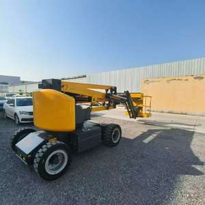 מעלית זרוע מפרקית חשמלית קומפקטית, ניידת וקלת משקל, גובה עבודה 15.8 מטר, כושר נשיאה 230 ק\\\"ג, מתאימה למשאית/טנדר. - Product Image 2