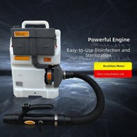Pulvérisateur ULV IoT 10L, machine de désinfection par aérosol, machine de nébulisation, batterie au lithium, prévention des épidémies en intérieur/extérieur